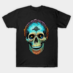 halloween skull T-Shirt